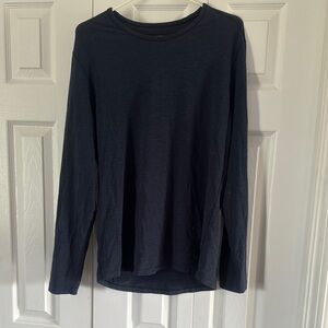 Lululemon Athletica Blue Long Sleeve Tee